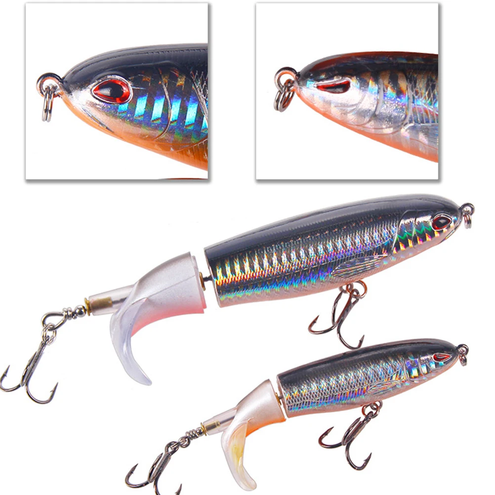 

8pcs 35G Propeller Tractor Hard Bait Floating Pencil Fishing Bait Simulation Fishing Lures Practical Outdoor Fishing Gear