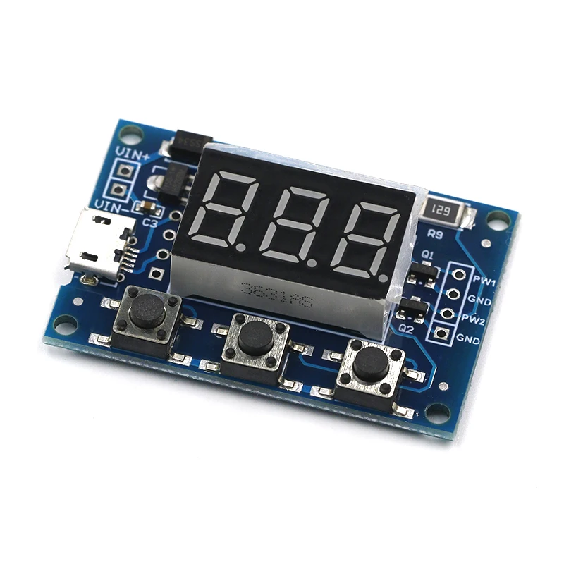 DC 5-30 в Micro USB 5 В мощность независимый генератор pwm 2 канала двойной способ цифровой
