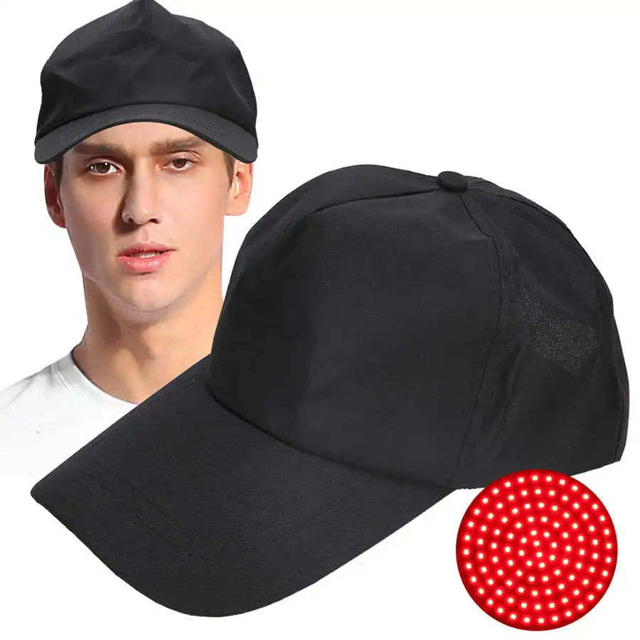 

USB Hair Growth Hat Oil Control Hair Loss Treatment Therapy Instrument 102 Emission Head Hair Loss Therapy Hat