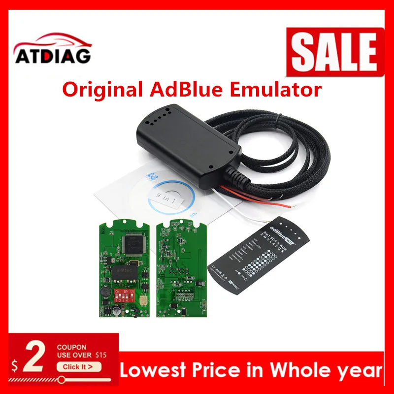 Новейший Adblue 9 в 1 Adblue эмуляция 9 в 1 не любое программное обеспечение 9 в 1 Универсальный Adblue Эмулятор Для 9 типов грузовиков