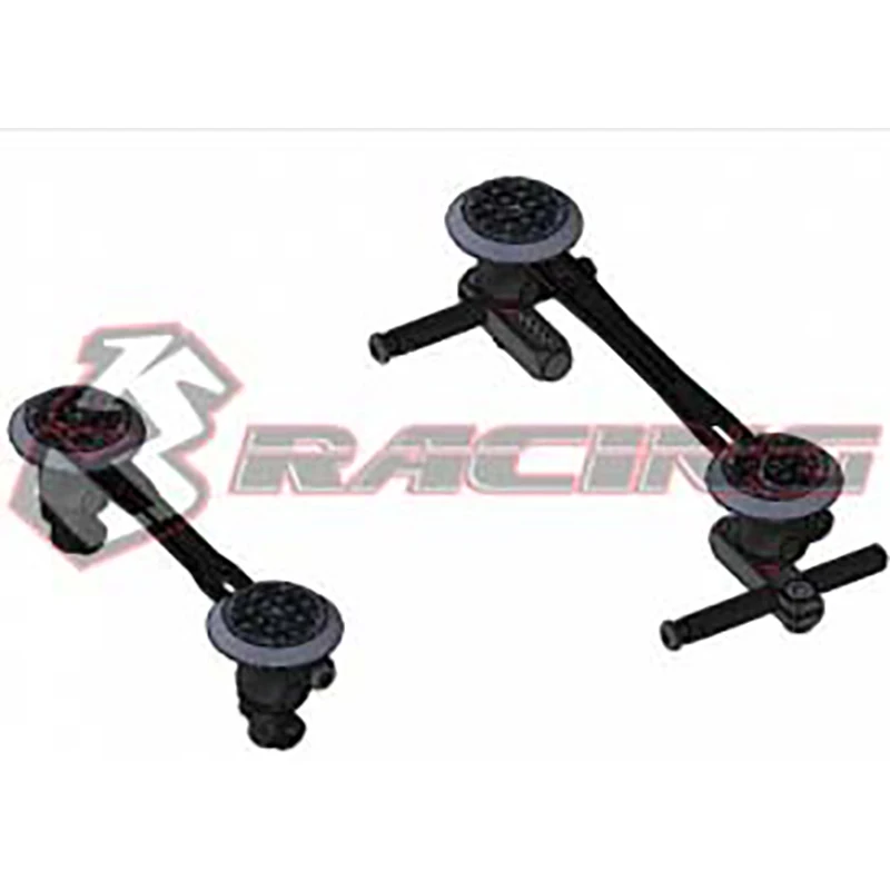 Sakura D4/D5/D5S/YD-2, piezas de mejora de Metal para coche de carreras, carcasa Invisible, SAK-D4832 de columna-2