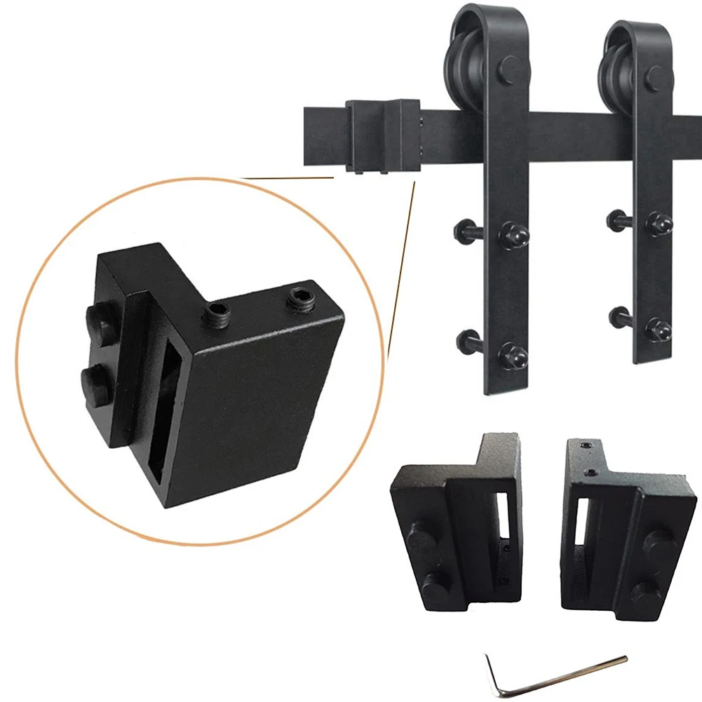 2 шт. углеродистая сталь легко установить замок двери сарая раздвижной плоский