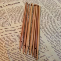 free shipping bamboo magic knitting needles crochet hooks 7pcs a set size 3 5 6 5mm for diy knitting handmade crafts needlwork