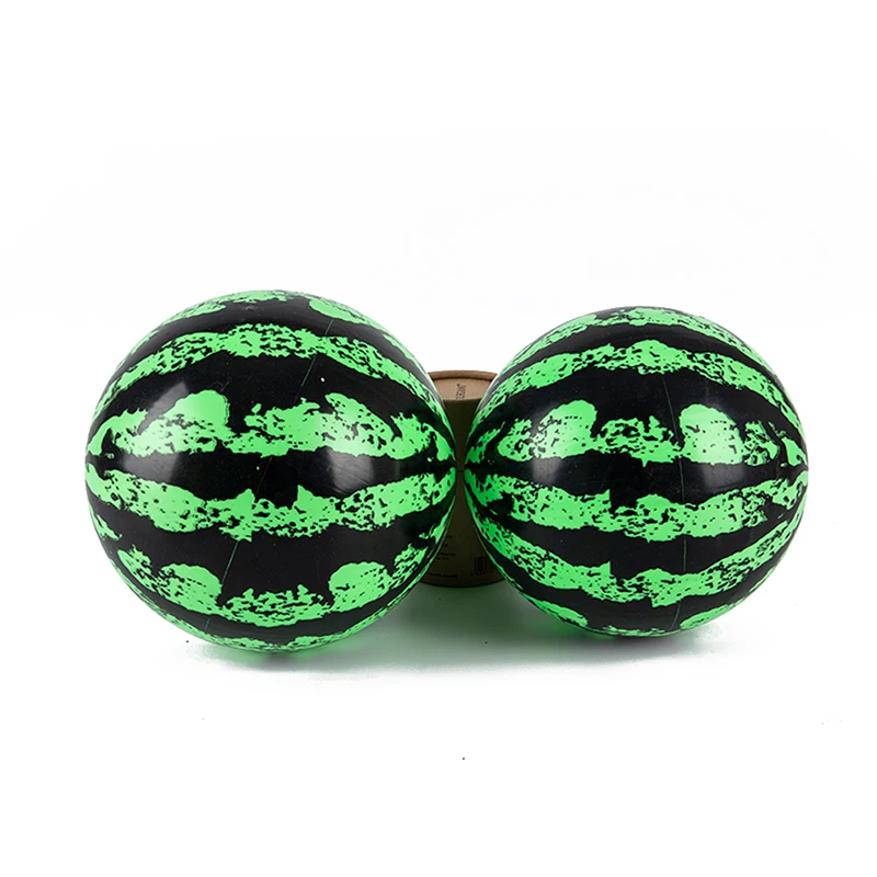 

25cm Inflatable Ball Simulation Watermelon Rubber Ball Beach Soft Outdoor Toys