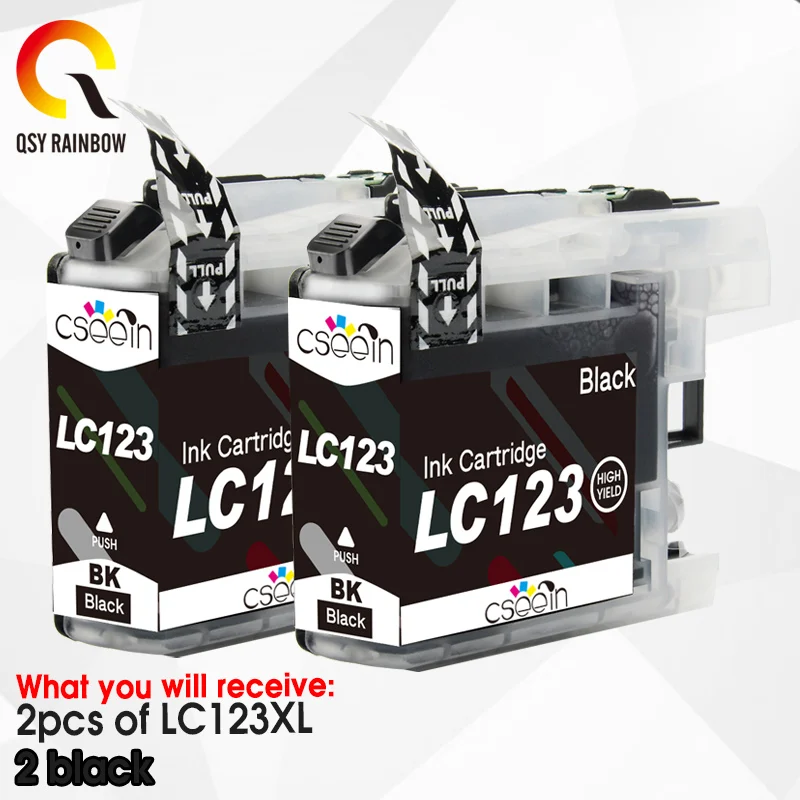 LC123 LC 123 XL LC123XL чернильные струйные картриджи для принтера Brother MFC J4410DW J4510DW J4610DW J4710DW