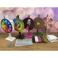 lucky draw big lotto wheel of fortune series gashapon toys 5 type creative action figure model desktop ornament toys