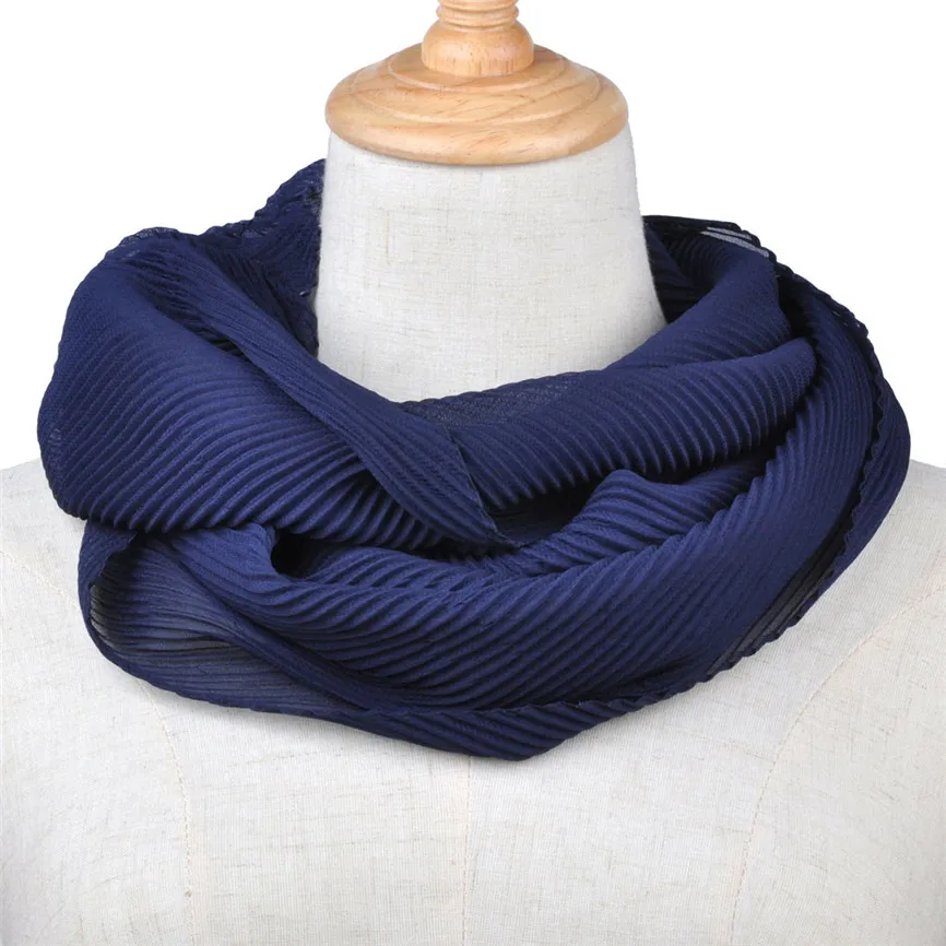 Парео де Плайя Mujer женские мягкие шифоновые шарфы с принтом бесконечный петлевой