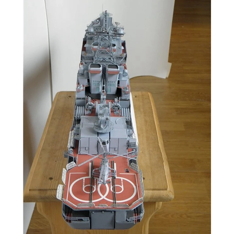 1:200 адмирал Левченко подводная лодка корабль DIY 3D бумажная карта Модель