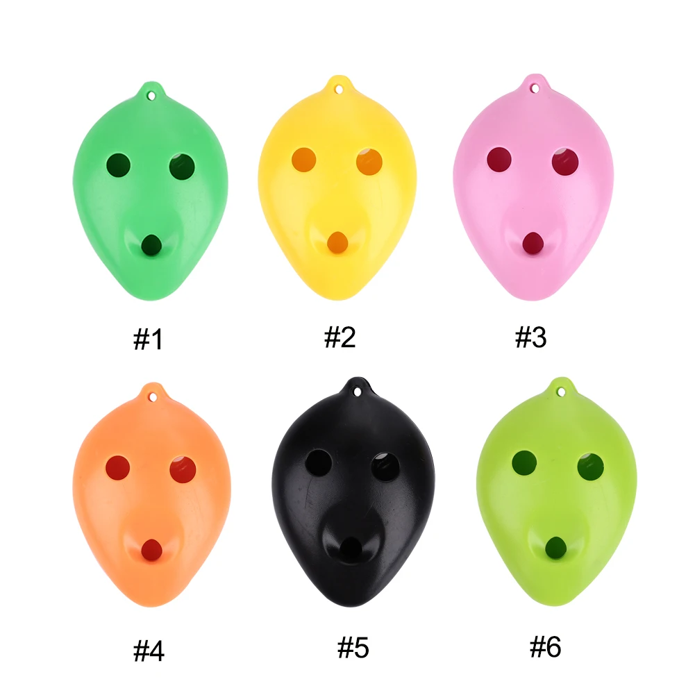Керамическая пластиковая фарфоровая флейта ocarina C Tune практичная