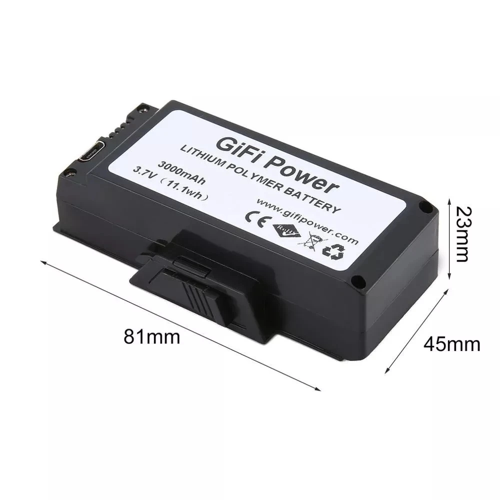 

New SG900 Drone Battery 3.7V 3000mah Lipo Battery For SG900 F196 X196 RC Quadcopter For Foldable Drone