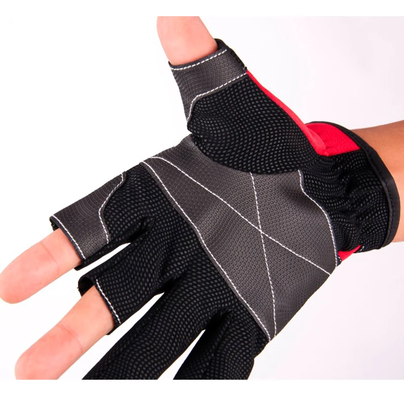 Уличные водонепроницаемые перчатки для рыбалки мужские и женские с тремя