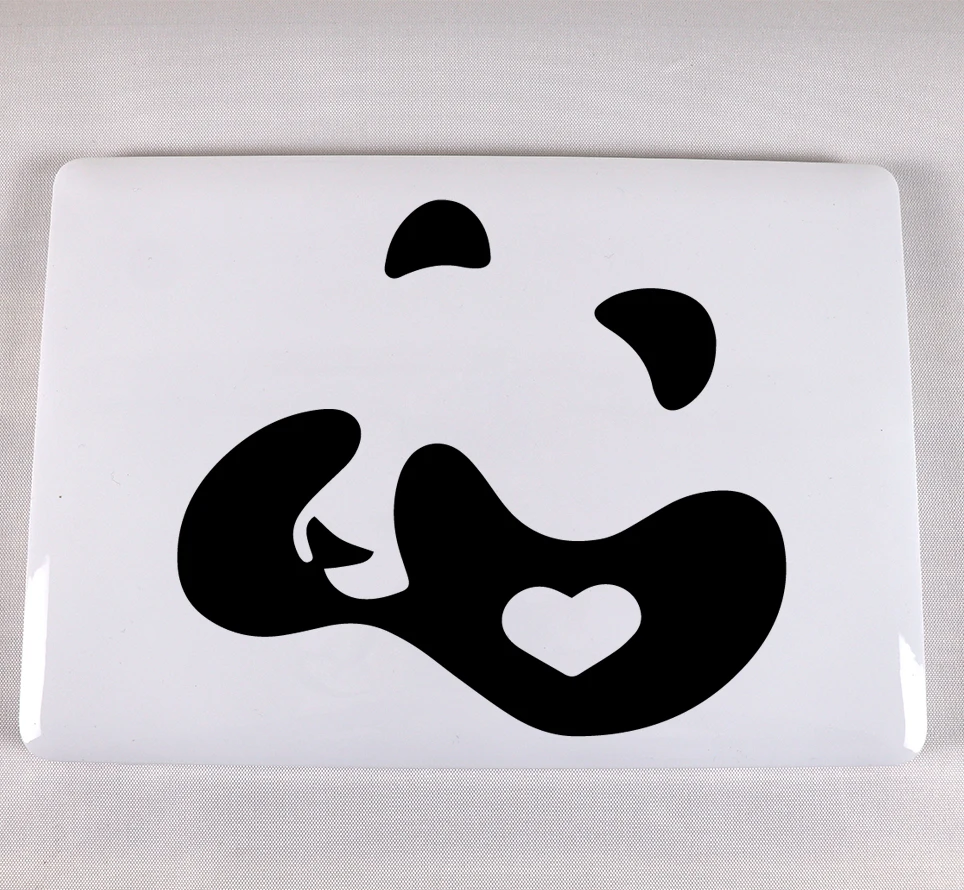 Милая панда наклейка для ноутбука Виниловая macbook украшение кожи | Компьютеры и