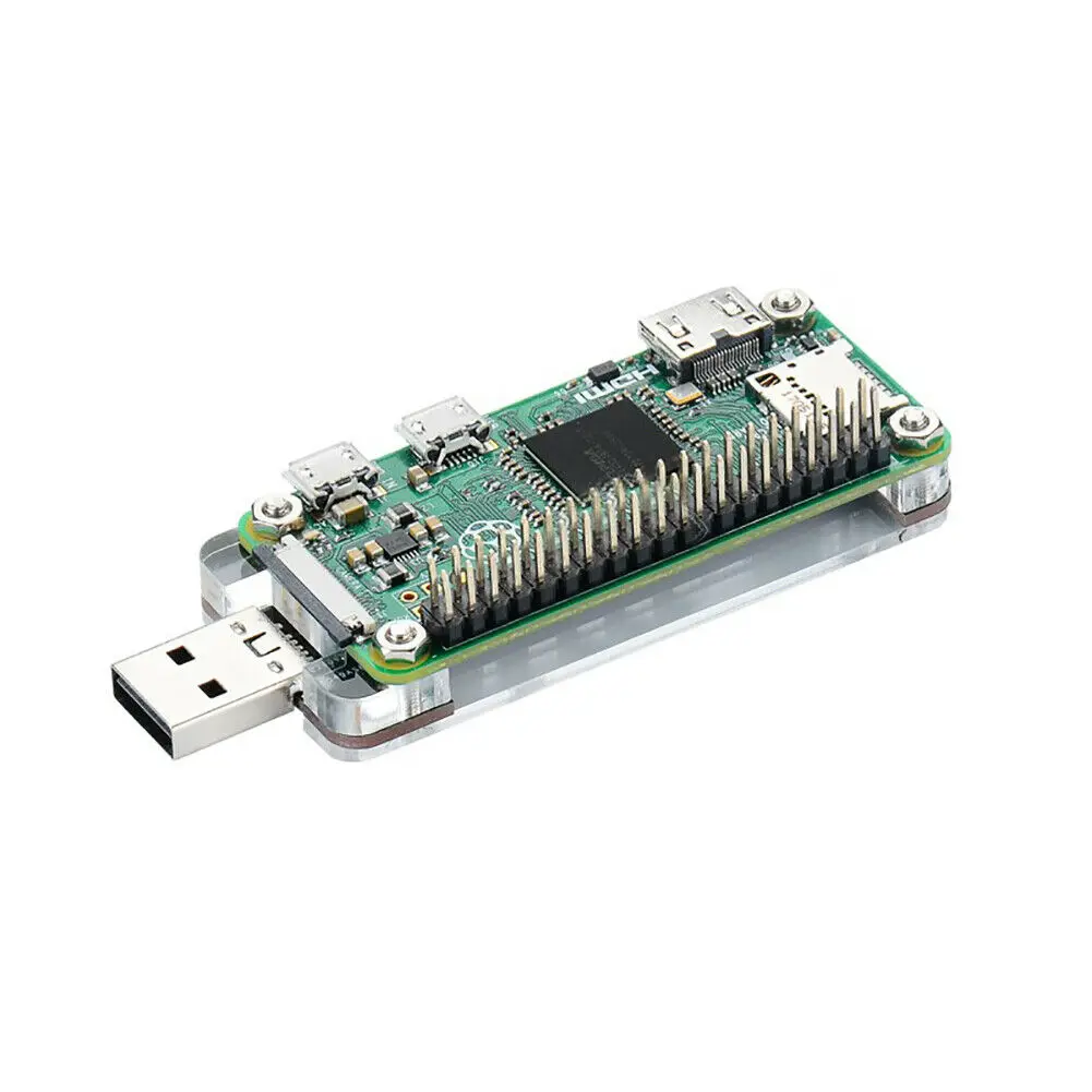 Легко устанавливаемая Плата расширения Raspberry Pi Zero/W разъем модуля USB Dongle может