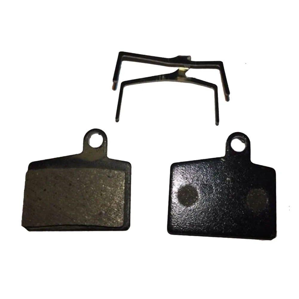 

Black Disc Brake Pads Replacement Accessories 4 Pairs Semi Metal Resin