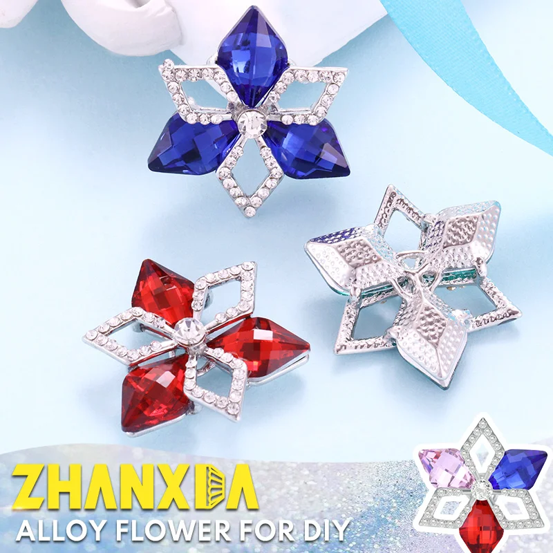 

Sewing Rhinestones Fabric Flowers For Needlework Snowflakes Alloy Creativity Crafts All For Handiwork Jewelry Making Handbag