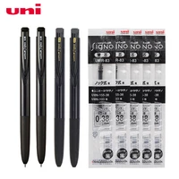 uni ball gel pen umn 155 signo rt1 black ink neutral pen refill set school supplies japanese stationery 0 380 5mm