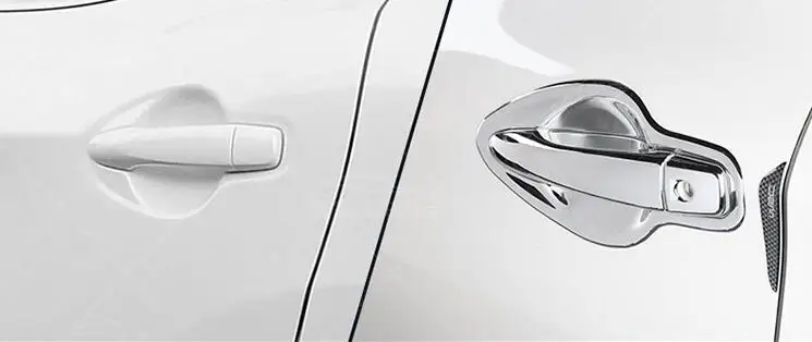 Автомобильные аксессуары для nissan qashqai j11 ABS Хромированная Автомобильная Дверная ручка Крышка Чаша отделка автомобиля Стайлинг