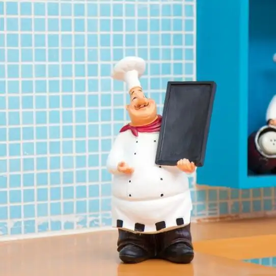 Новорожденная фотография шапка шеф повара мини кухонные принадлежности и