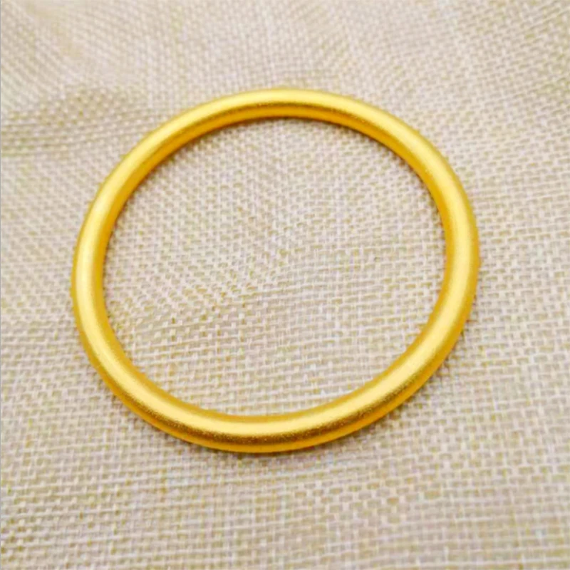 Браслет из 24-каратного золота наследственный старинный браслет 999 Сплошной