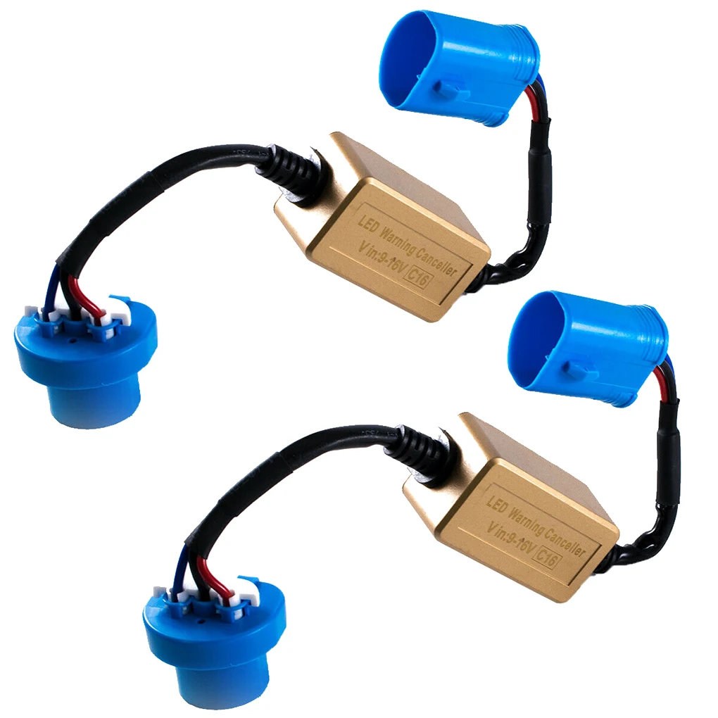 

1 Pair 9007/9004 Car Headlight Decoder LED Flash Error Anti-Flicker Load Resistor Canceller Auto Parts