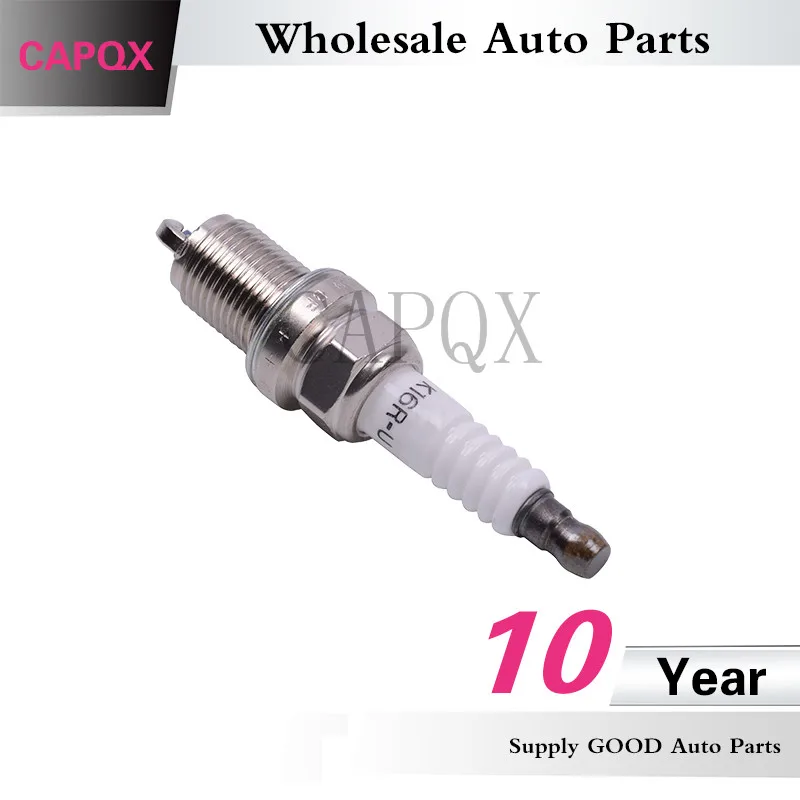 CAPQX хорошее иридиевая Свеча зажигания 90919-01176 K16R-U для YARIS эхо VIOS COROLLA PREVIA HILUX 4runner LAND