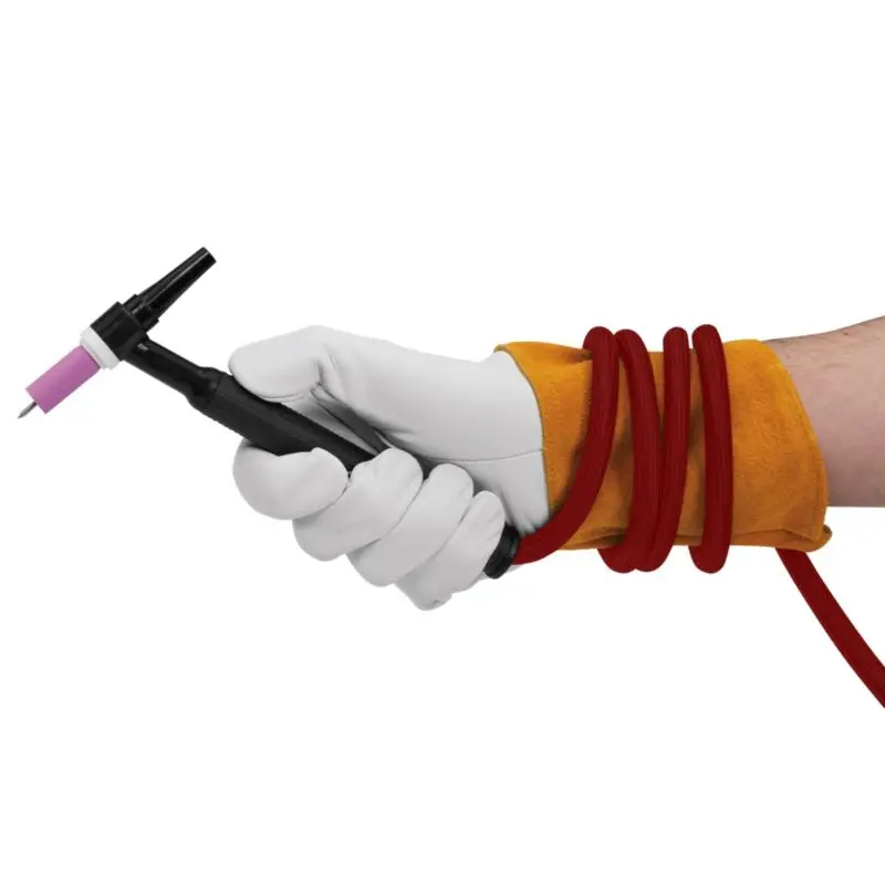 

Ultra-flexible Power Cable Connected Gold+Red 25 Feet Welding Soldering