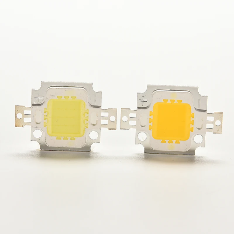 

1 PC White LED Chip SMD For Warm White / Cold Flood Lights 10W High Power LED Bulb Bead good quality new hot
