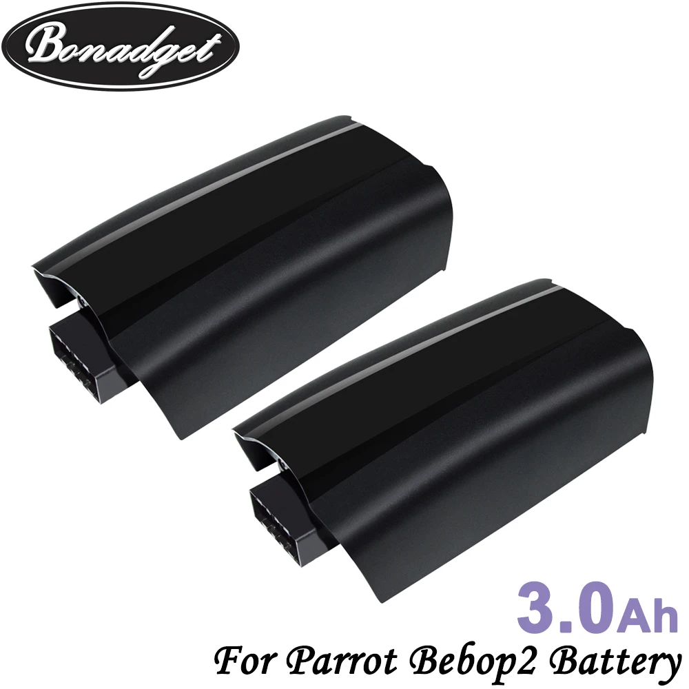Bonadget 2 шт 3100mAh 11 1 V литий-ионная аккумуляторная батарея для Parrot Bebop Drone Замена