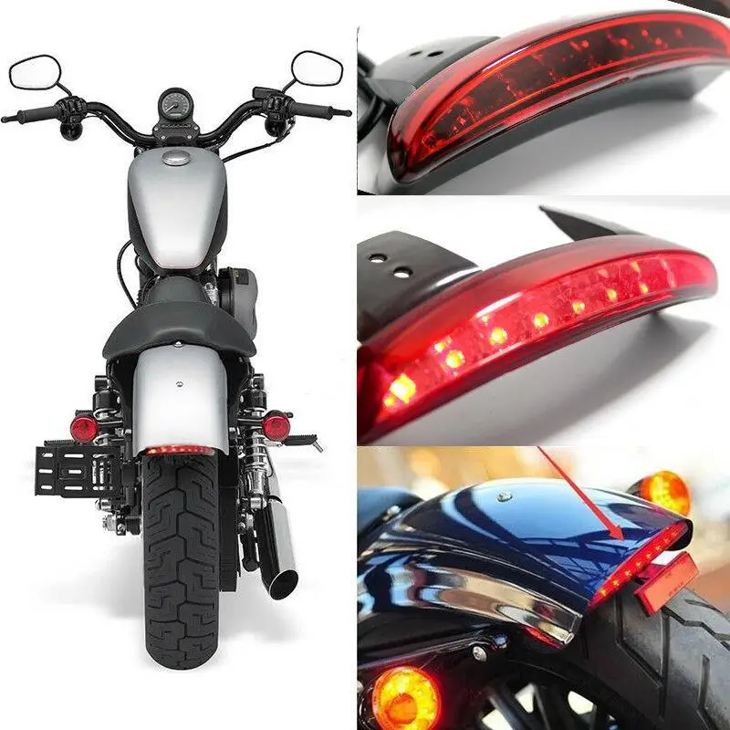Cветодиодные задние фары мотоцикла брызговик стоп-сигнал для Harley-Davidson Sportster 883 X