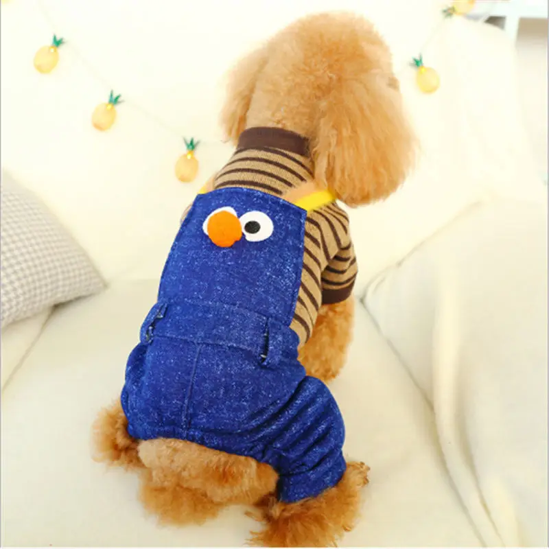 Теплые осенние костюмы для собак Домашние животные кошки собаки одежда Чихуахуа