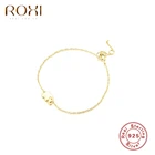 Браслеты ROXI из серебра 925 пробы с милыми звеньями слона для женщин