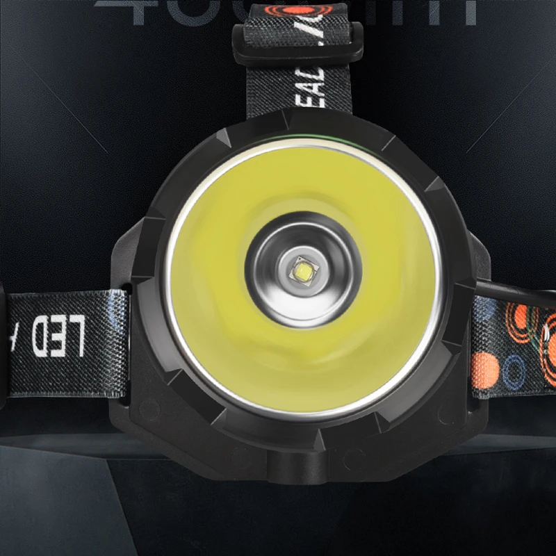 Светодиодная перезаряжаемая лампа T40 USB Мобильная мощная для кемпинга охоты