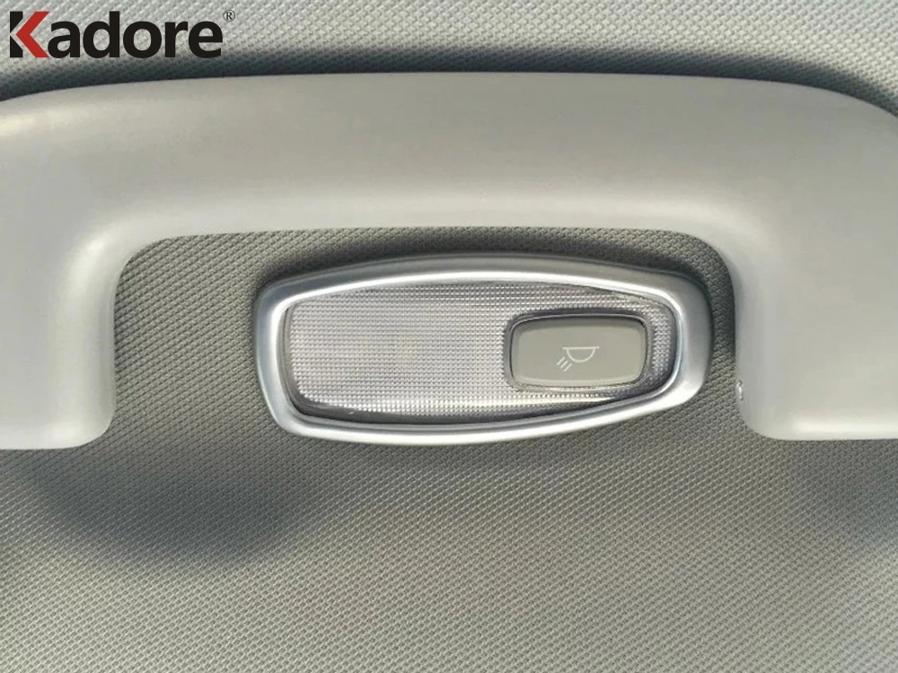 For Kia Sportage 2016 2017 2018 ABS Matte Car Interior Front Rear Roof Reading Light Lamp Cover Trim Sticker Accessories 3pcs | Автомобили
