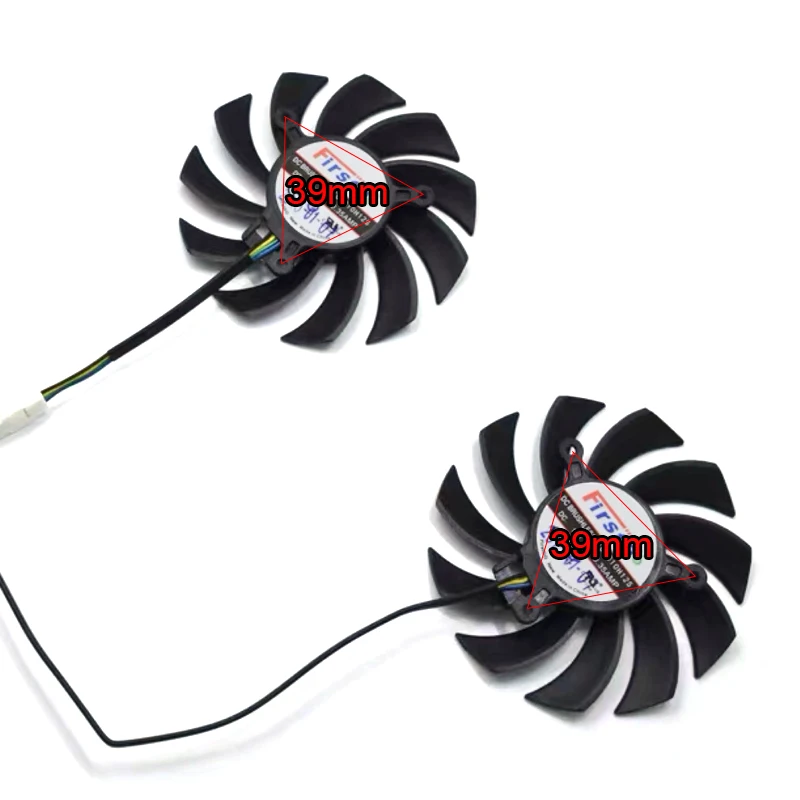 Видеокарта Zotac GTX660Ti GTX650Ti Boost 75 мм FD7010H12S 4PIN 12 В для видеокарты Sapphire Dual-X HD7850 1G GDDR5 HD 7850
