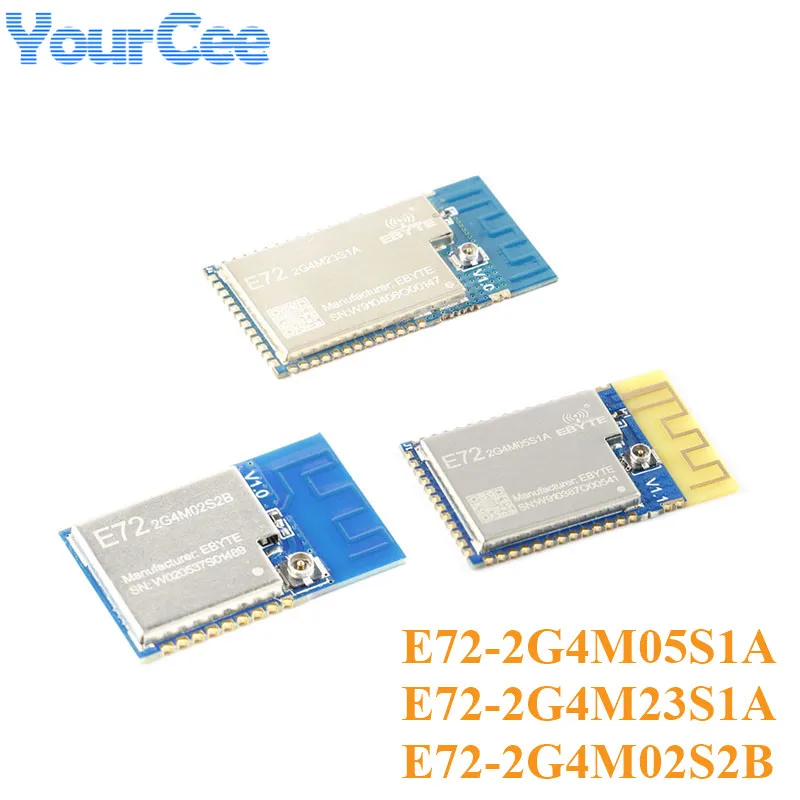 Модуль Bluetooth E72 2G4M02S2B 2G4M23S1A 2G4M05S1A 2 4 ГГц дБм модуль ввода вывода Беспроводная
