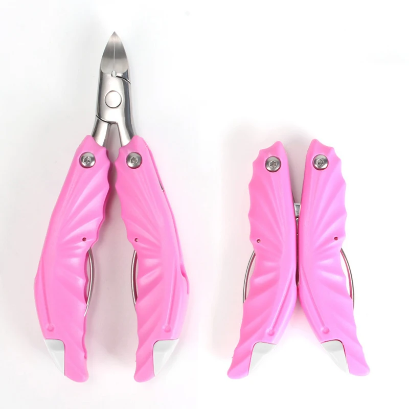 

1PC Nail Clippers Nail Correction Nippers Clipper Cutter Dead Skin Dirt Remover Stainless Steel Knife Pedicure Correction Tool