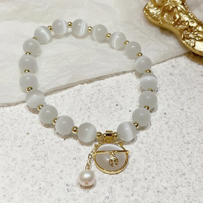 

Opal Natural Stone Lucky Bracelets Women Jewelry