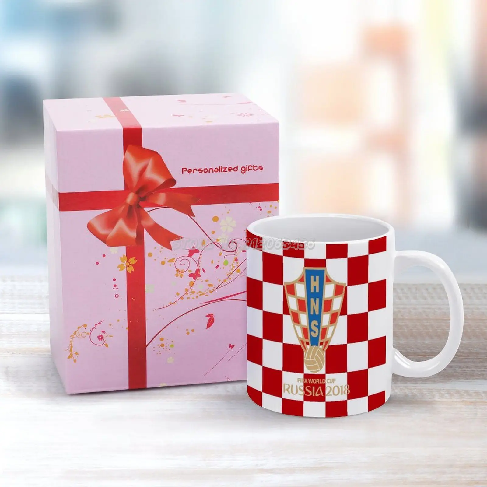 Хорватия Национальный футбол чай м дизайн для России кофейные кружки