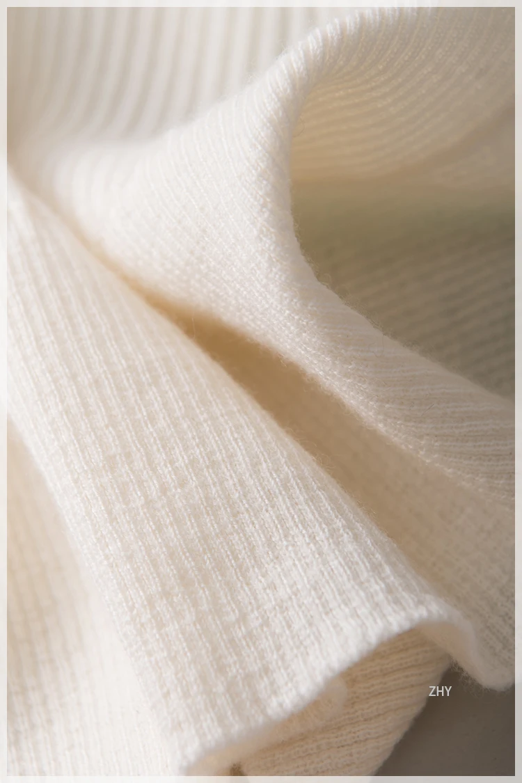 Women Pullovers Wool knitted Sweaters V neck pullover Fall Winter Bottoming knit Natural Silk Basic Sweater