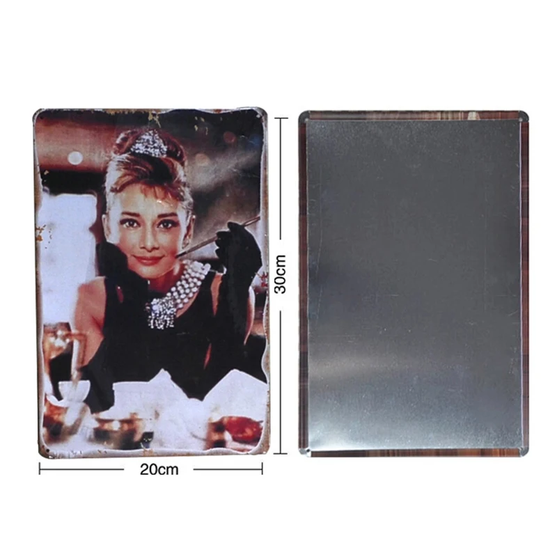 

No farting tin signs vintage metal painting retro iron plate classical picture wall decoration for bar home cafe gym garage club