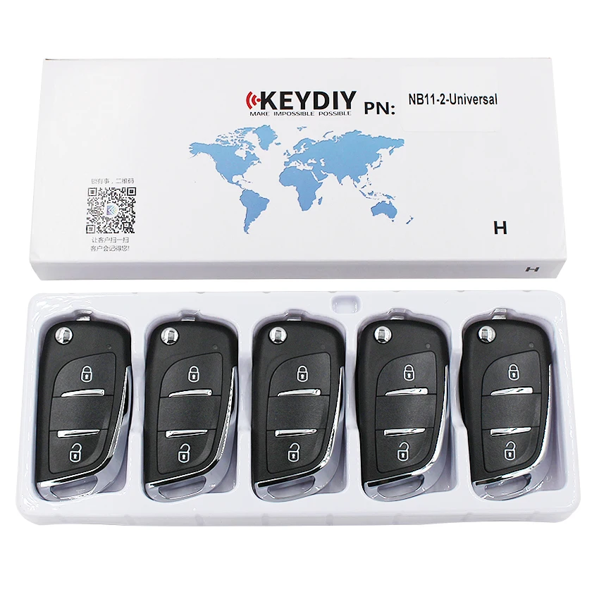 Многофункциональный универсальный дистанционный ключ для KD900 + URG200 NB Series KEYDIY NB11 2
