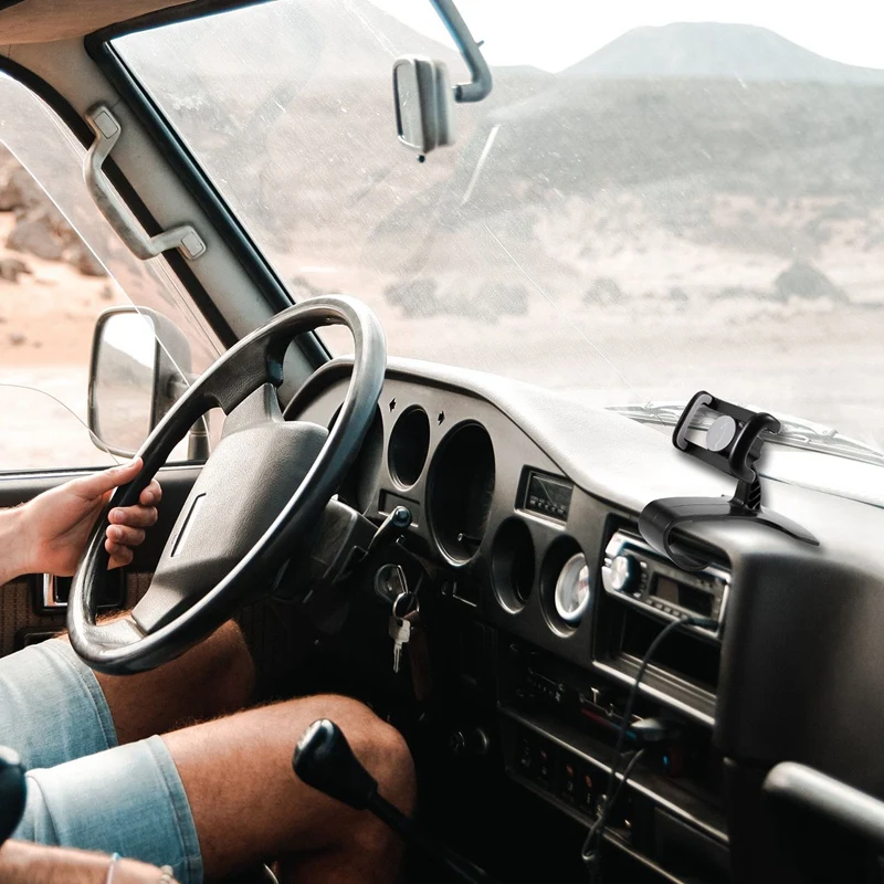 Универсальный автомобильный держатель для телефона с креплением на голову