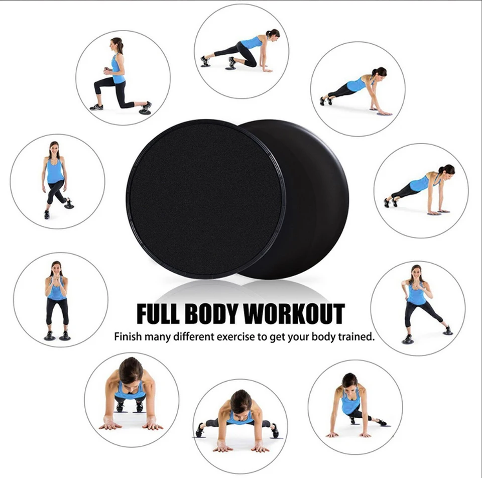 1 пара скользящие диски для фитнеса|Аксессуары| |