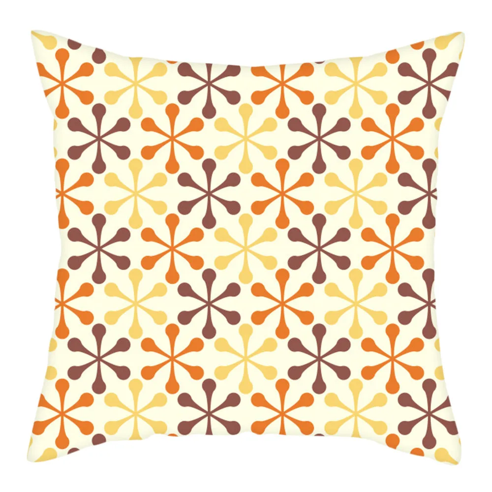 

Fuwatacchi Colorful Geometric Cushion Covers Pink Plaid Square Pillow Cases Striped Pillow Covers Bedroom Sofa Soft Throw Pillow