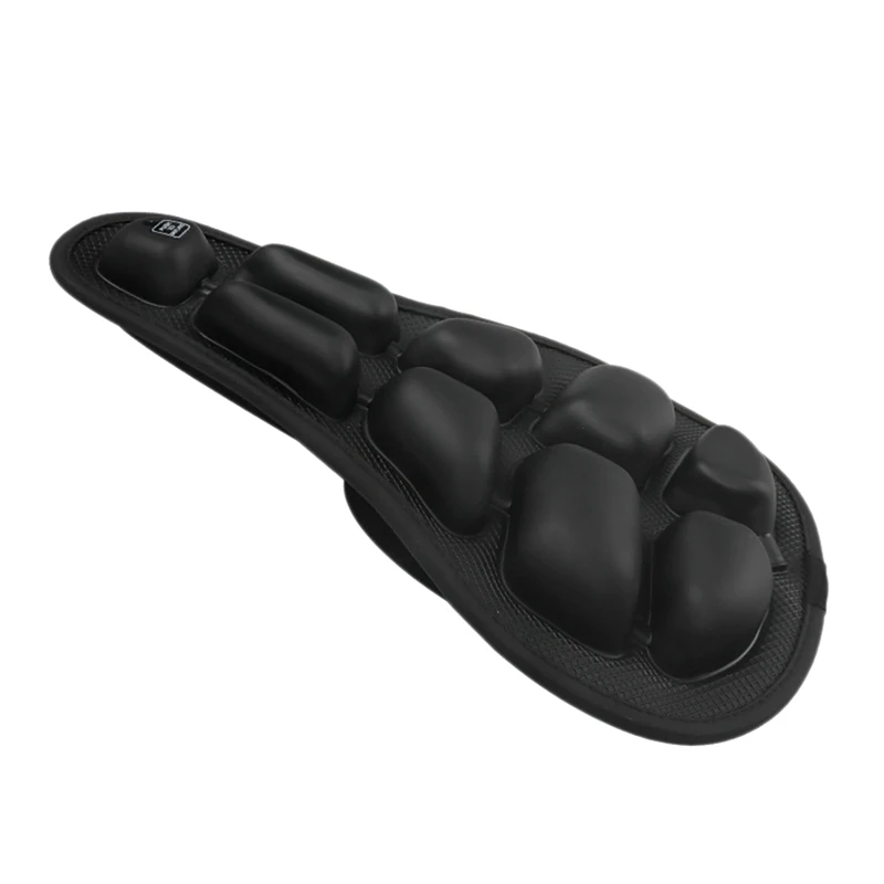 

Bicycle Seat Cushion 3D Air Shock Absorbing Bicycle Seat Thick Sponge Bike Seat for Indoor Exercise Outdoor Cycling