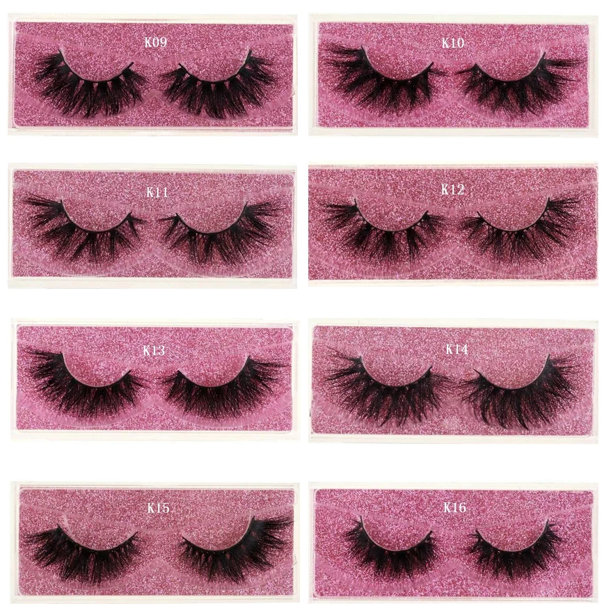 Норковые ресницы 3D норковые 100% мягкие ручной работы натуральные многоразовые