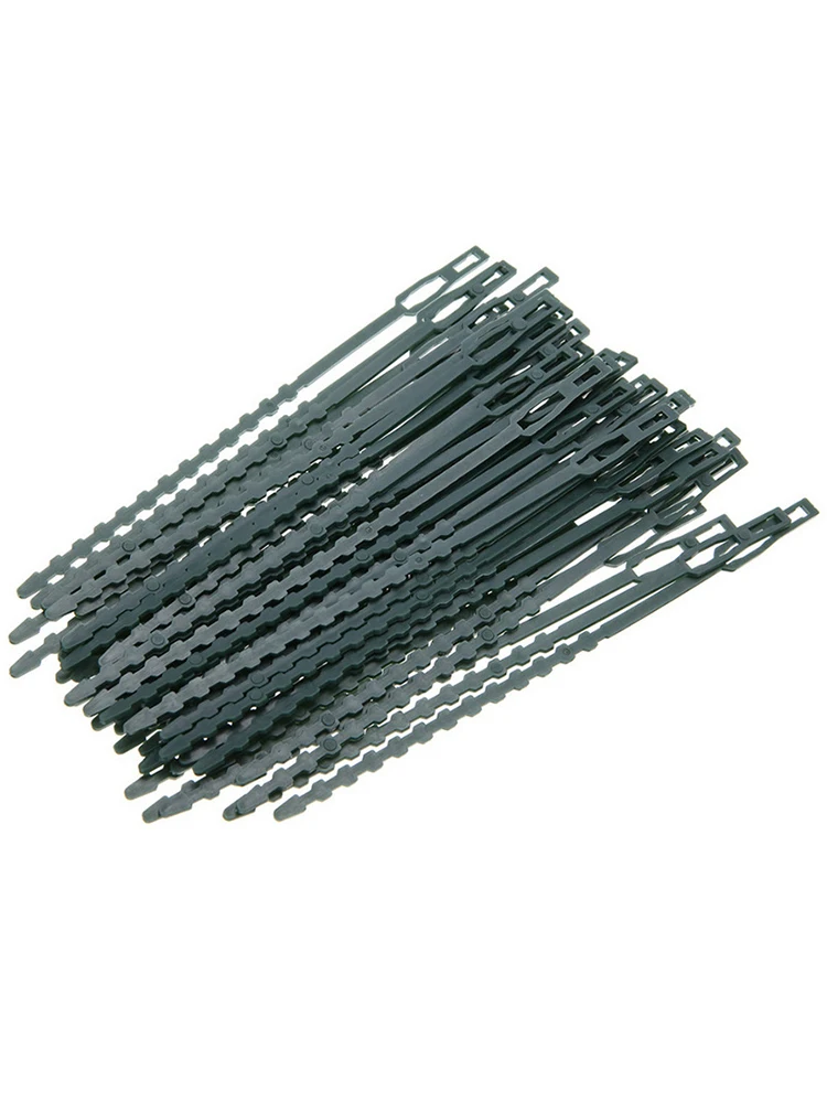 

100 Pcs/Set Adjustable Plants Tree Climbing Support Cable Ties Grow Kits Plant Planting Accessories Home Garden Supplies