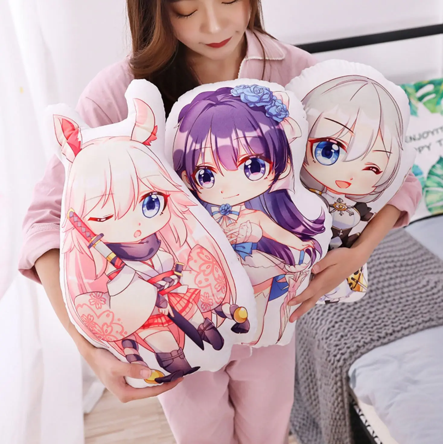 Японское аниме 50 см Honkai Impact 3 Yae Sakura Райден Мэй Тереза Апокалипсис плюшевая