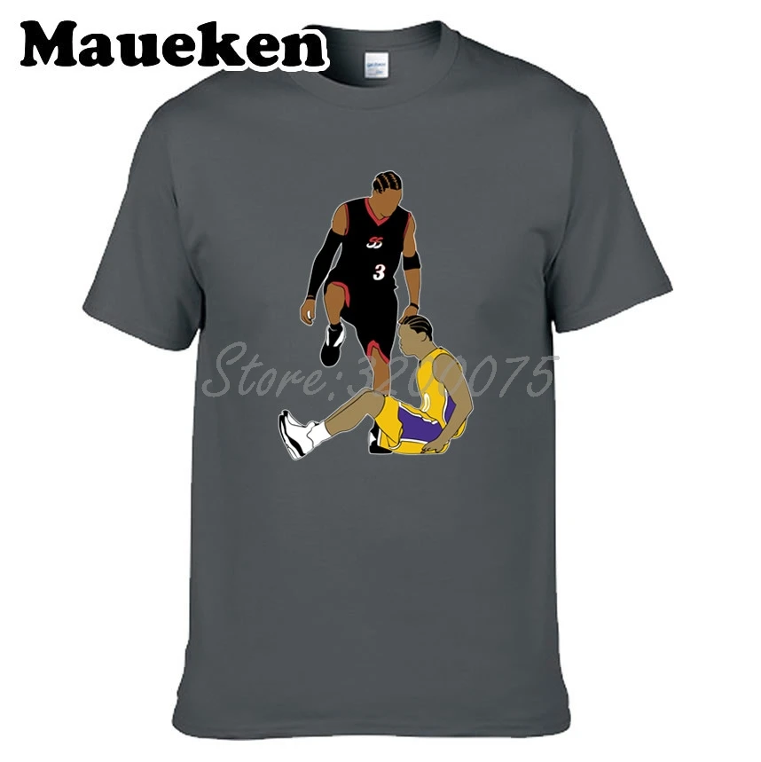 Мужская футболка The Answer Allen Iverson 3 Span Tyronn Lue одежда футболка мужская футболка с круглым вырезом W19102315 - Цвет: 14