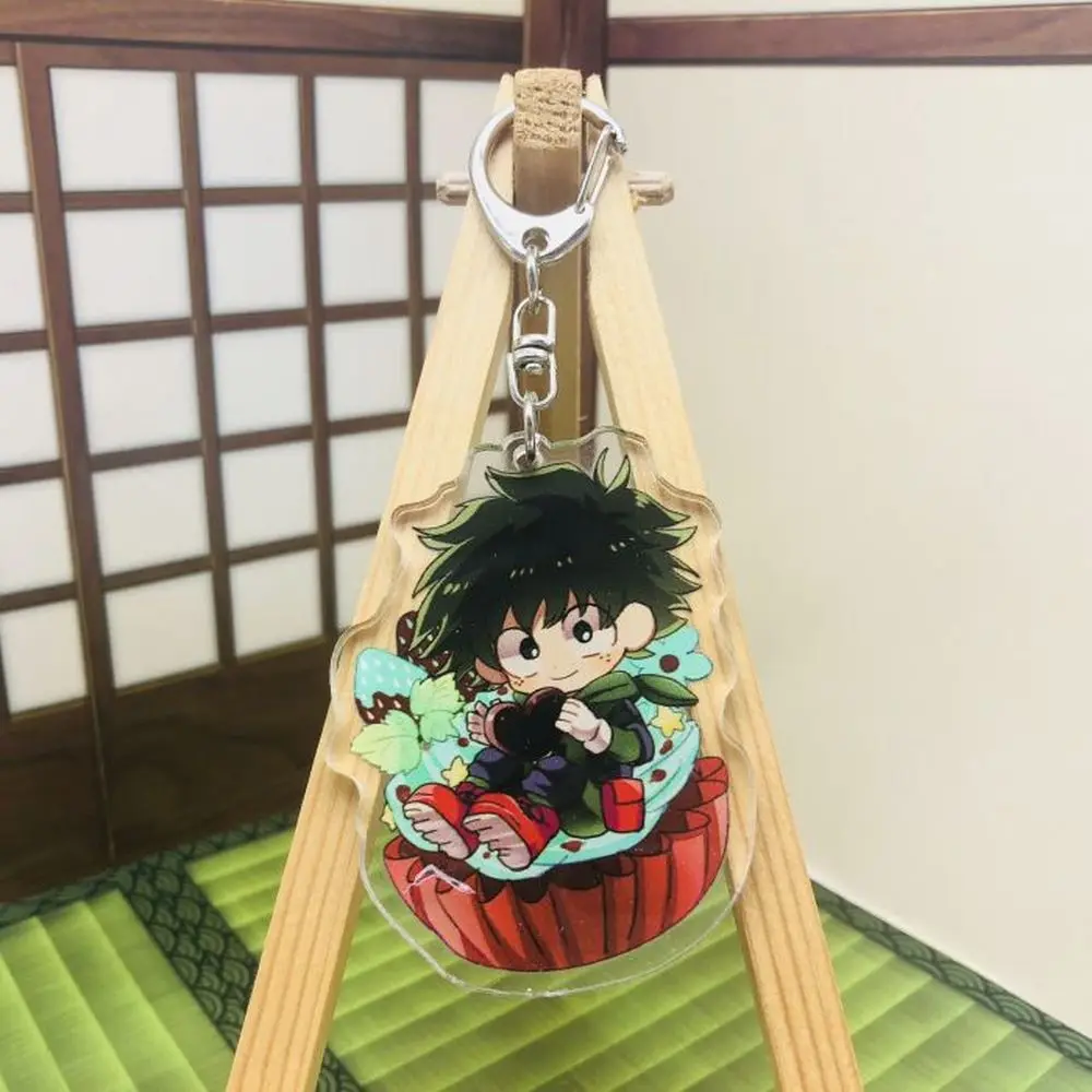 Брелок для ключей с японским аниме Моя геройская Академия мультяшный фигурка